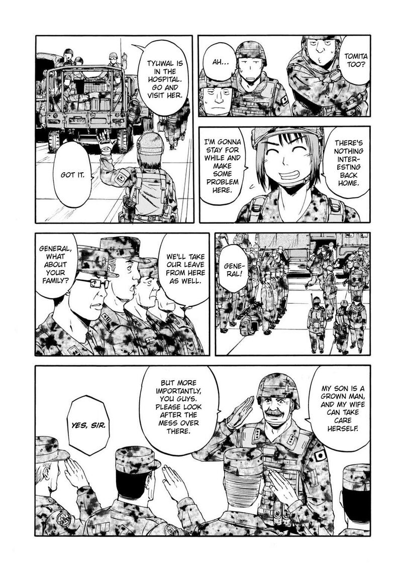 Gate Jietai Kare No Chi Nite Kaku Tatakeri Chapter 142 Page 23