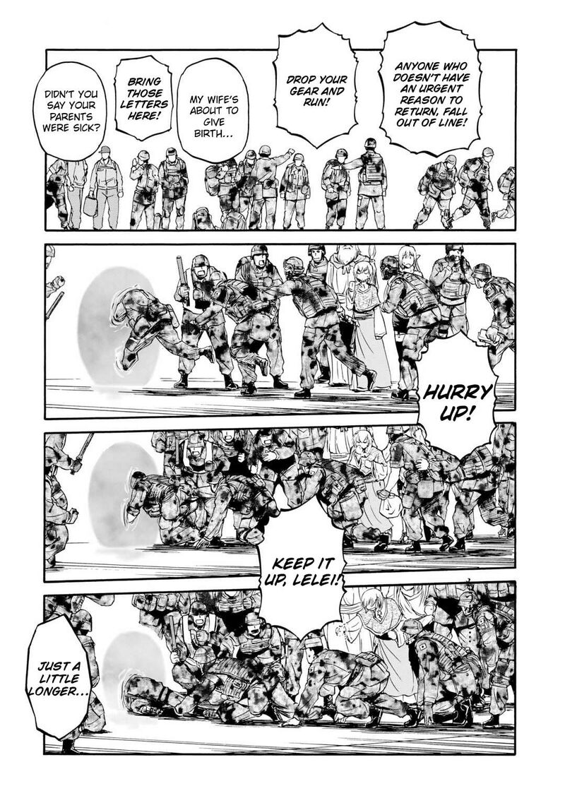 Gate Jietai Kare No Chi Nite Kaku Tatakeri Chapter 142 Page 32