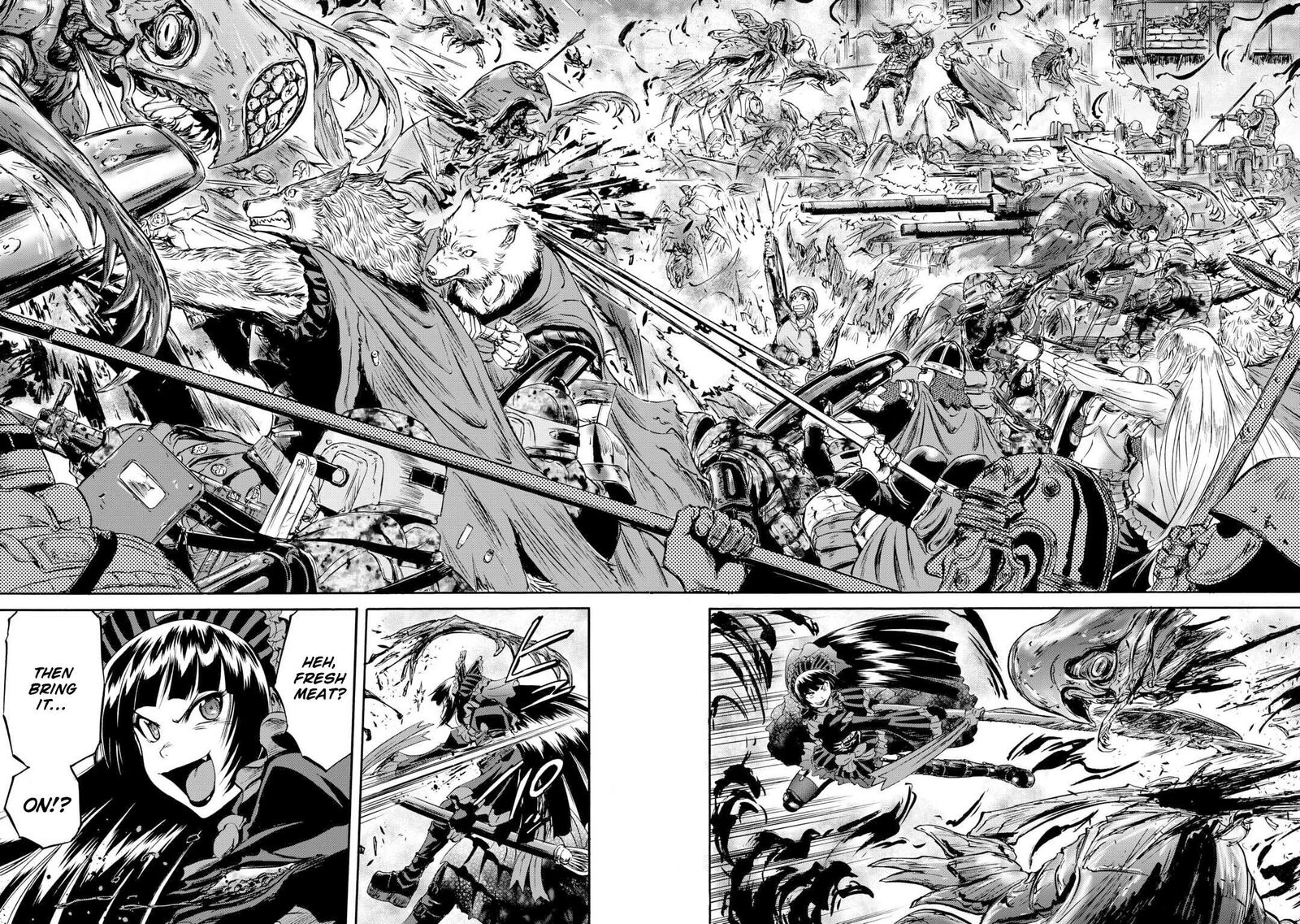 Gate Jietai Kare No Chi Nite Kaku Tatakeri Chapter 142 Page 45