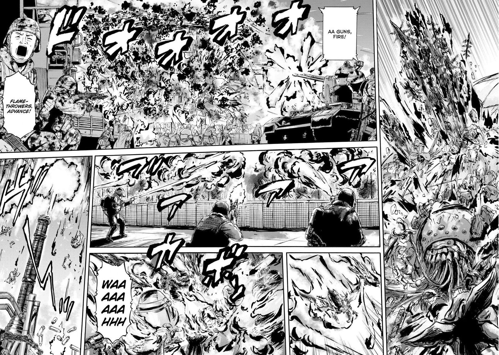 Gate Jietai Kare No Chi Nite Kaku Tatakeri Chapter 143a Page 15