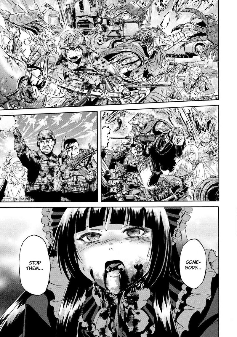 Gate Jietai Kare No Chi Nite Kaku Tatakeri Chapter 143a Page 19