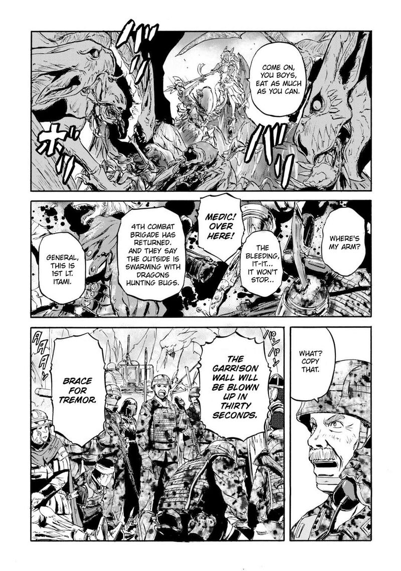 Gate Jietai Kare No Chi Nite Kaku Tatakeri Chapter 143a Page 28