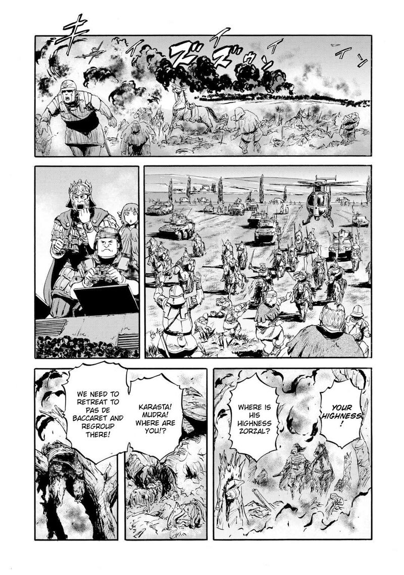 Gate Jietai Kare No Chi Nite Kaku Tatakeri Chapter 143b Page 27