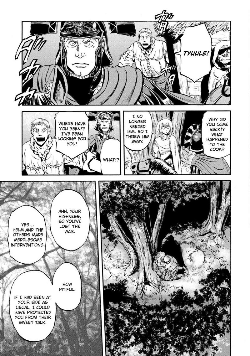 Gate Jietai Kare No Chi Nite Kaku Tatakeri Chapter 143b Page 35