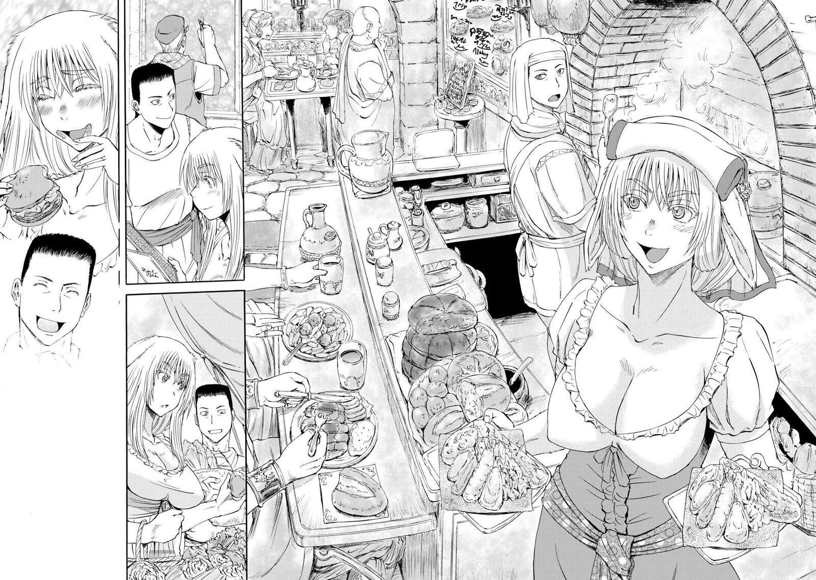 Gate Jietai Kare No Chi Nite Kaku Tatakeri Chapter 143b Page 45