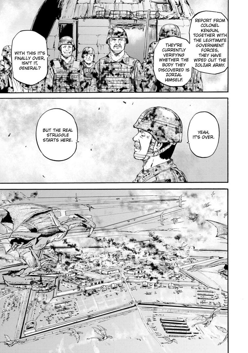 Gate Jietai Kare No Chi Nite Kaku Tatakeri Chapter 143b Page 51