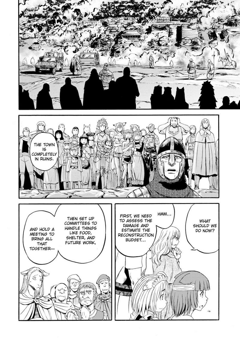 Gate Jietai Kare No Chi Nite Kaku Tatakeri Chapter 143b Page 52