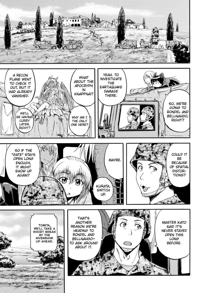 Gate Jietai Kare No Chi Nite Kaku Tatakeri Chapter 143b Page 57