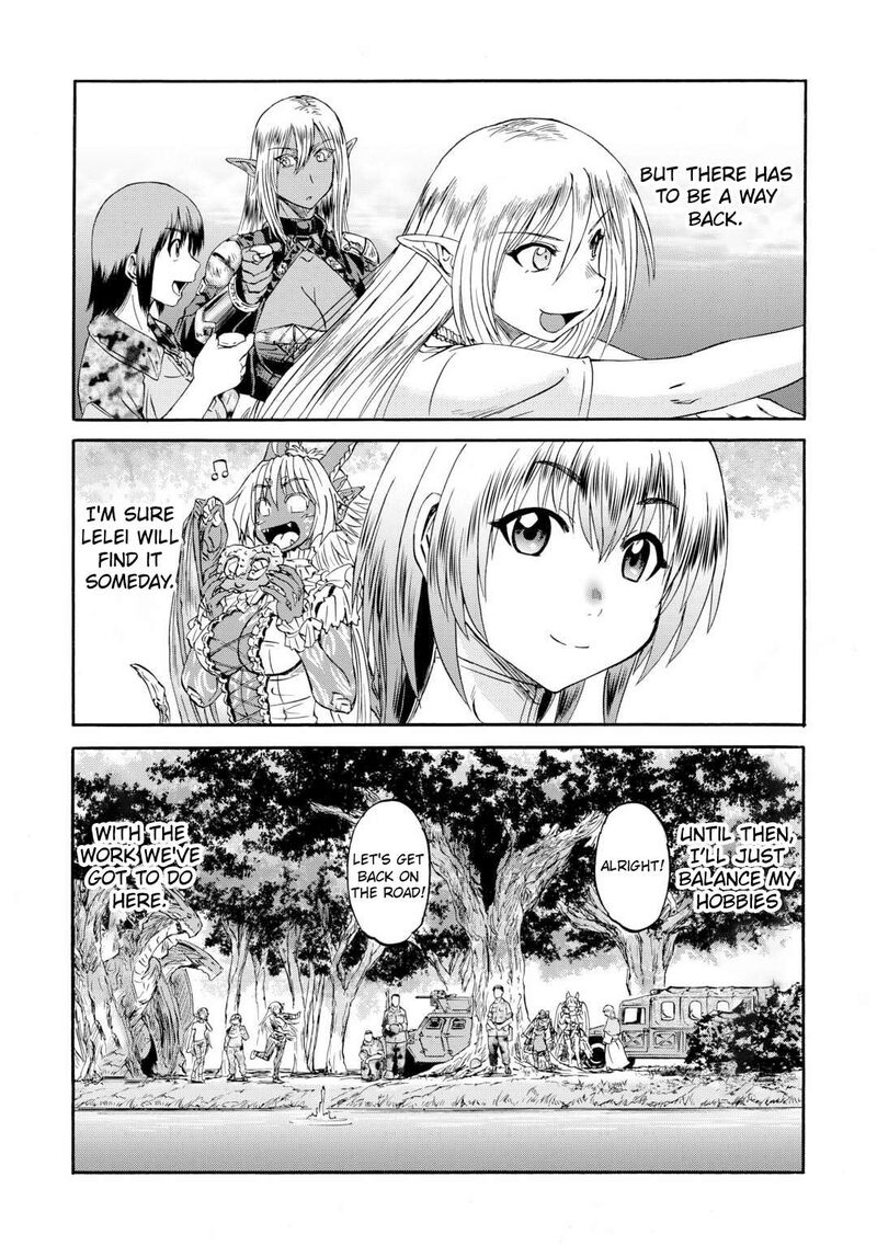 Gate Jietai Kare No Chi Nite Kaku Tatakeri Chapter 143b Page 60