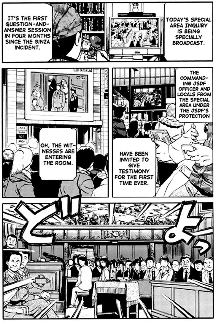 Gate Jietai Kare No Chi Nite Kaku Tatakeri Chapter 18 Page 1