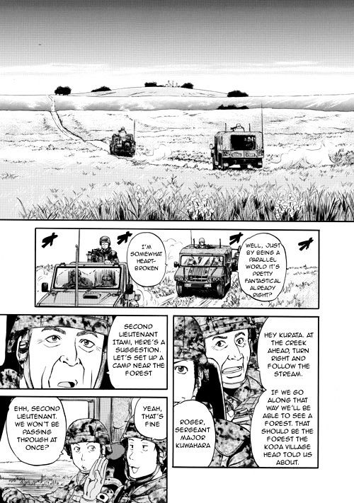Gate Jietai Kare No Chi Nite Kaku Tatakeri Chapter 2 Page 11