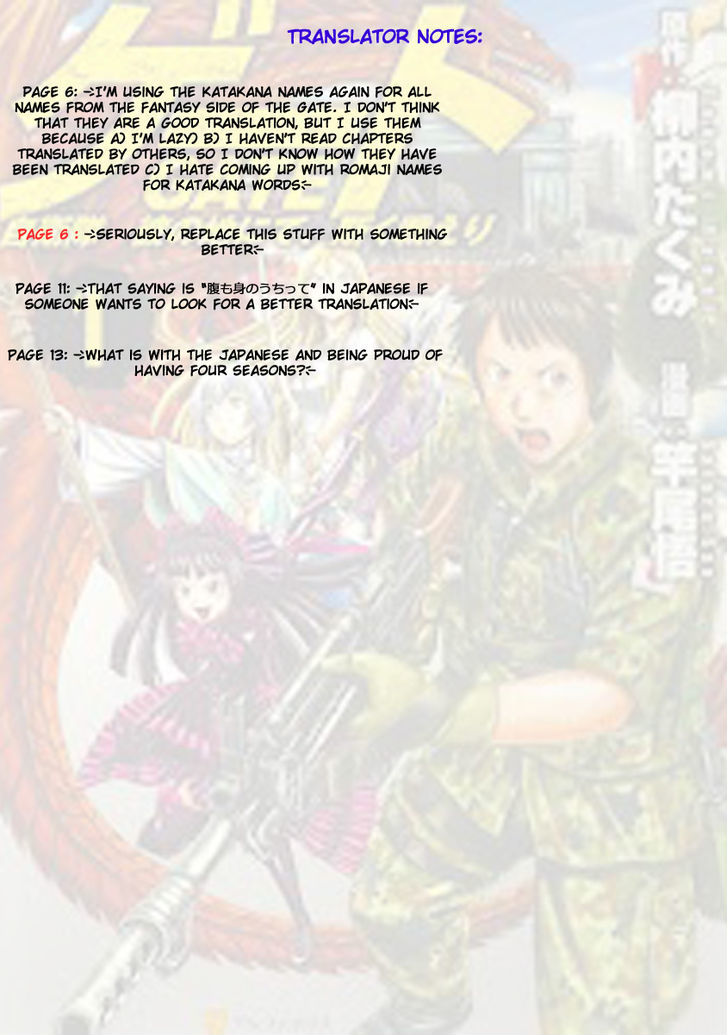 Gate Jietai Kare No Chi Nite Kaku Tatakeri Chapter 25 Page 21