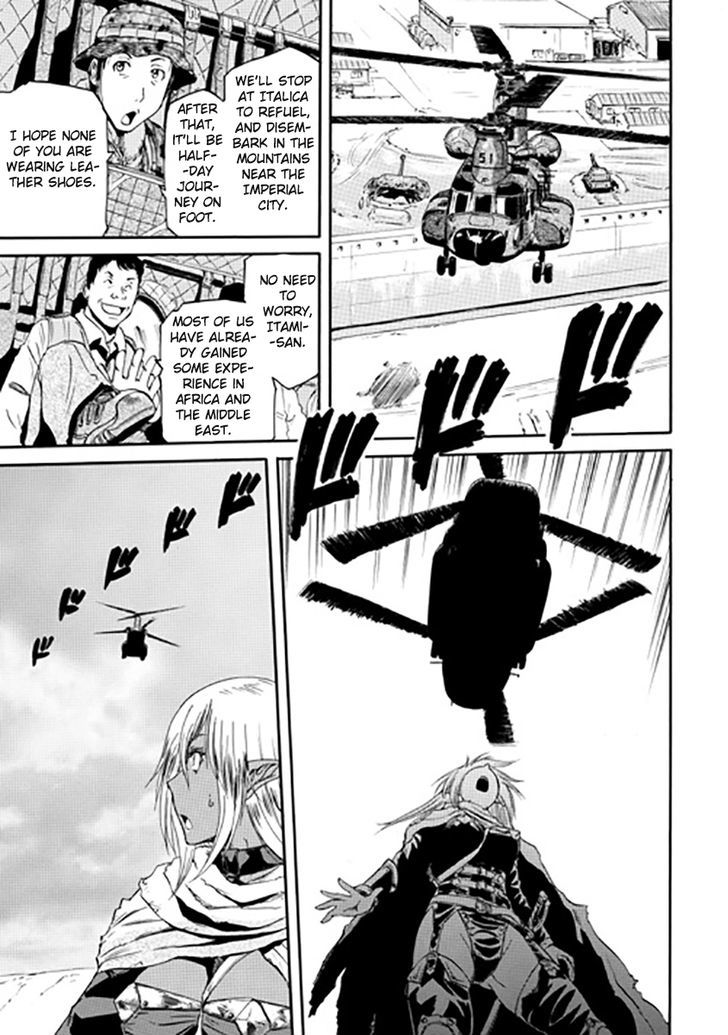 Gate Jietai Kare No Chi Nite Kaku Tatakeri Chapter 27 Page 32