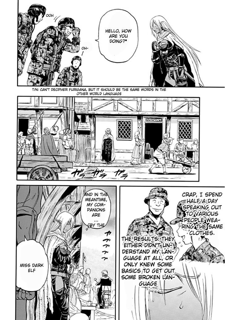 Gate Jietai Kare No Chi Nite Kaku Tatakeri Chapter 28 Page 4