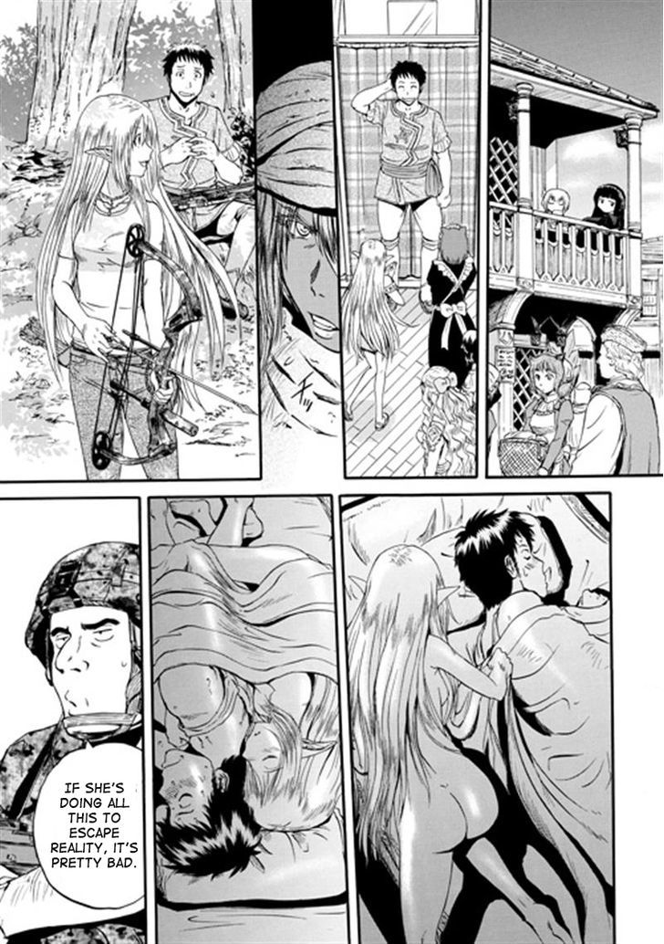 Gate Jietai Kare No Chi Nite Kaku Tatakeri Chapter 38 Page 28