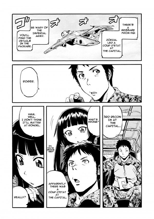 Gate Jietai Kare No Chi Nite Kaku Tatakeri Chapter 52 Page 37