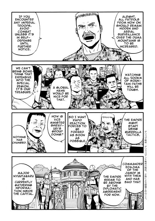 Gate Jietai Kare No Chi Nite Kaku Tatakeri Chapter 55 Page 9