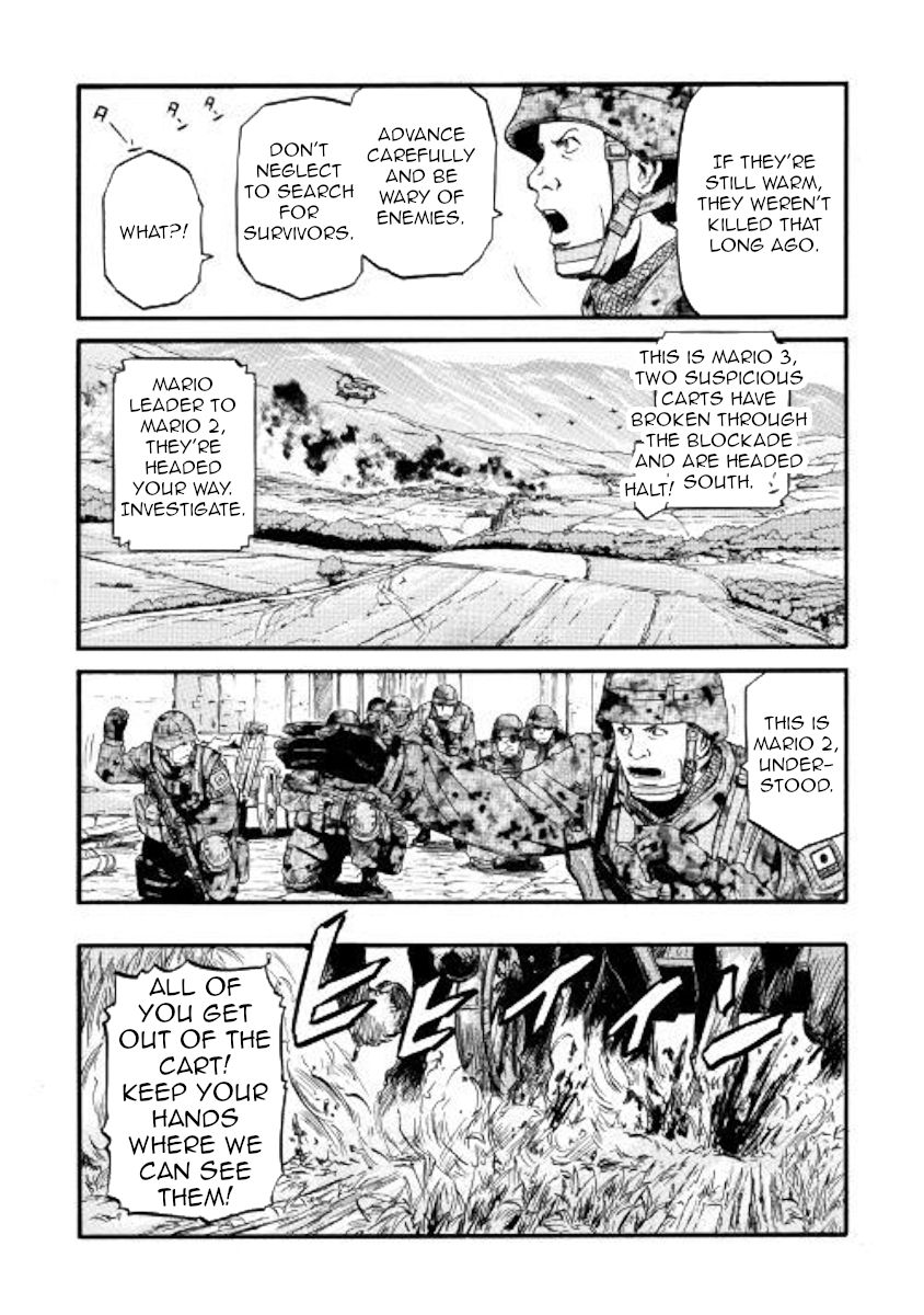 Gate Jietai Kare No Chi Nite Kaku Tatakeri Chapter 87 Page 13