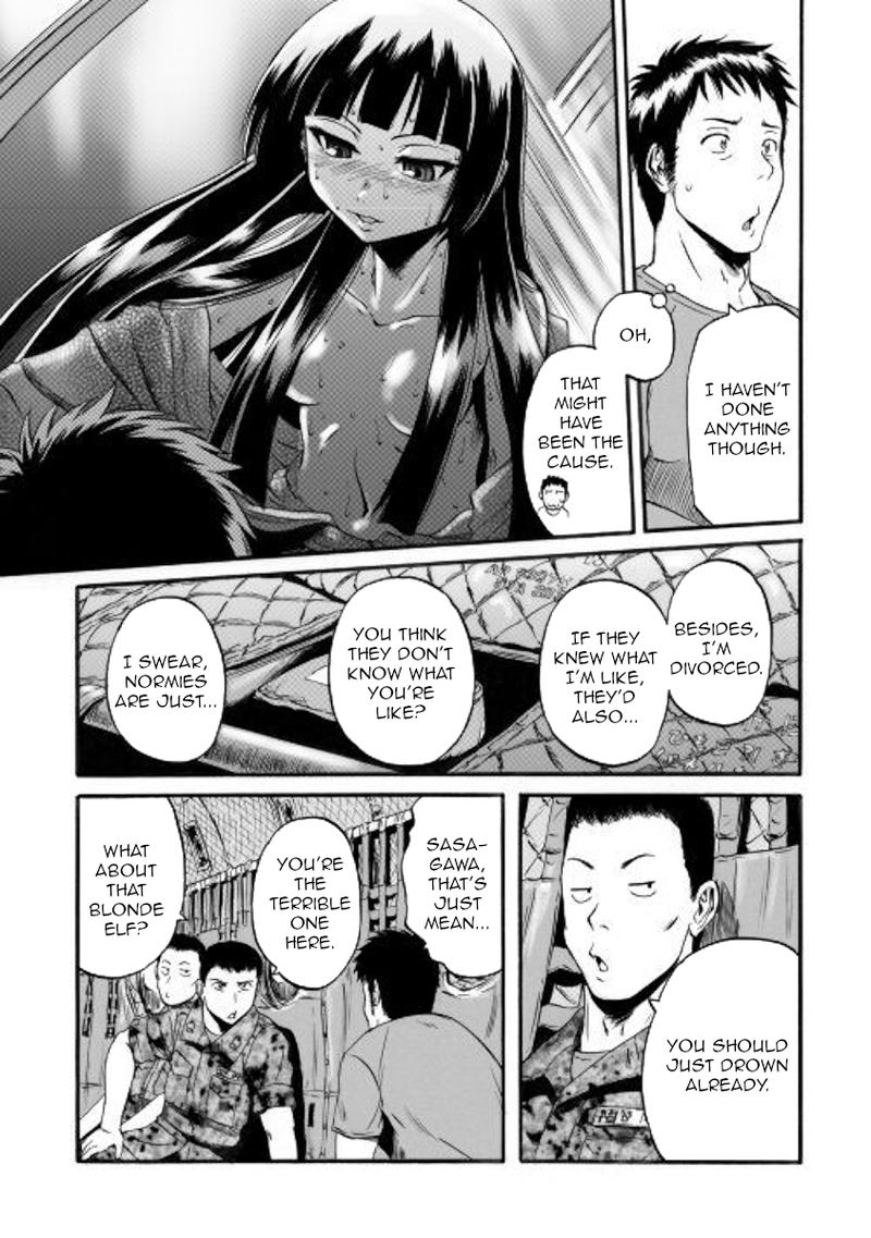 Gate Jietai Kare No Chi Nite Kaku Tatakeri Chapter 96 Page 11