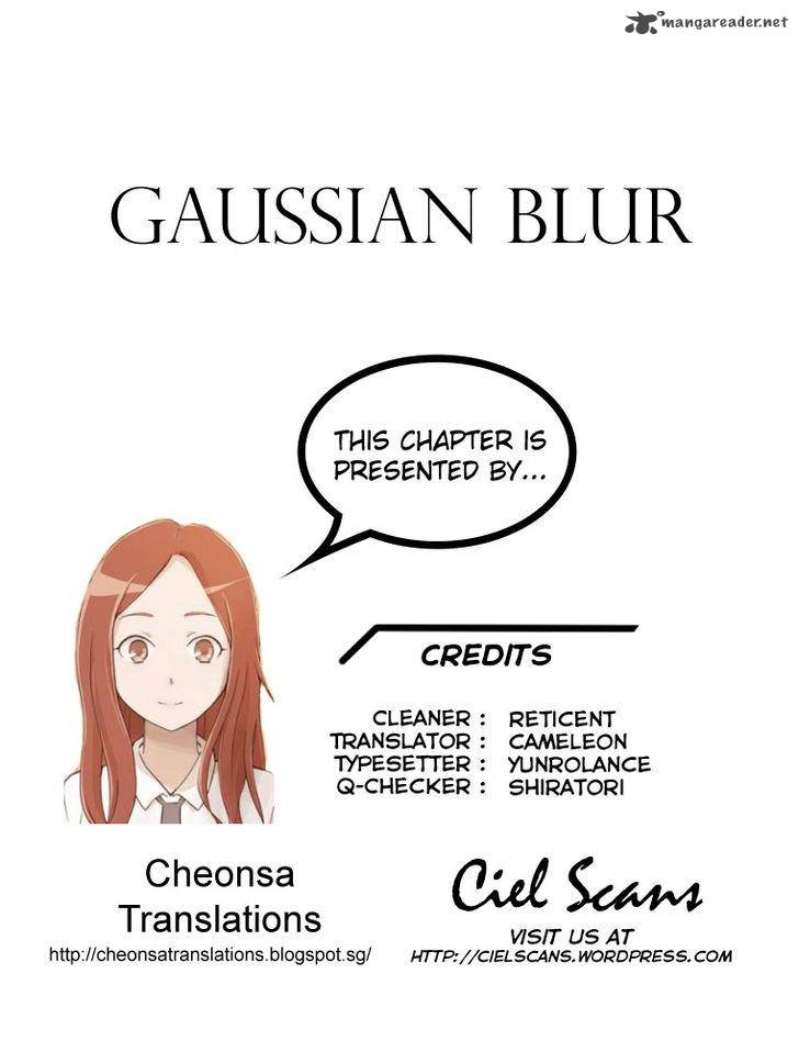 Gaussian Blur Chapter 11 Page 1