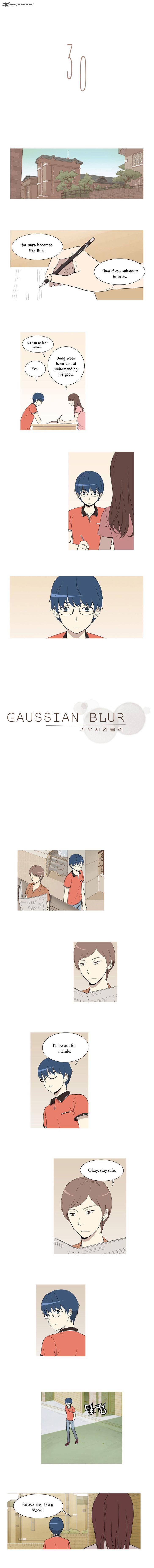 Gaussian Blur Chapter 30 Page 1