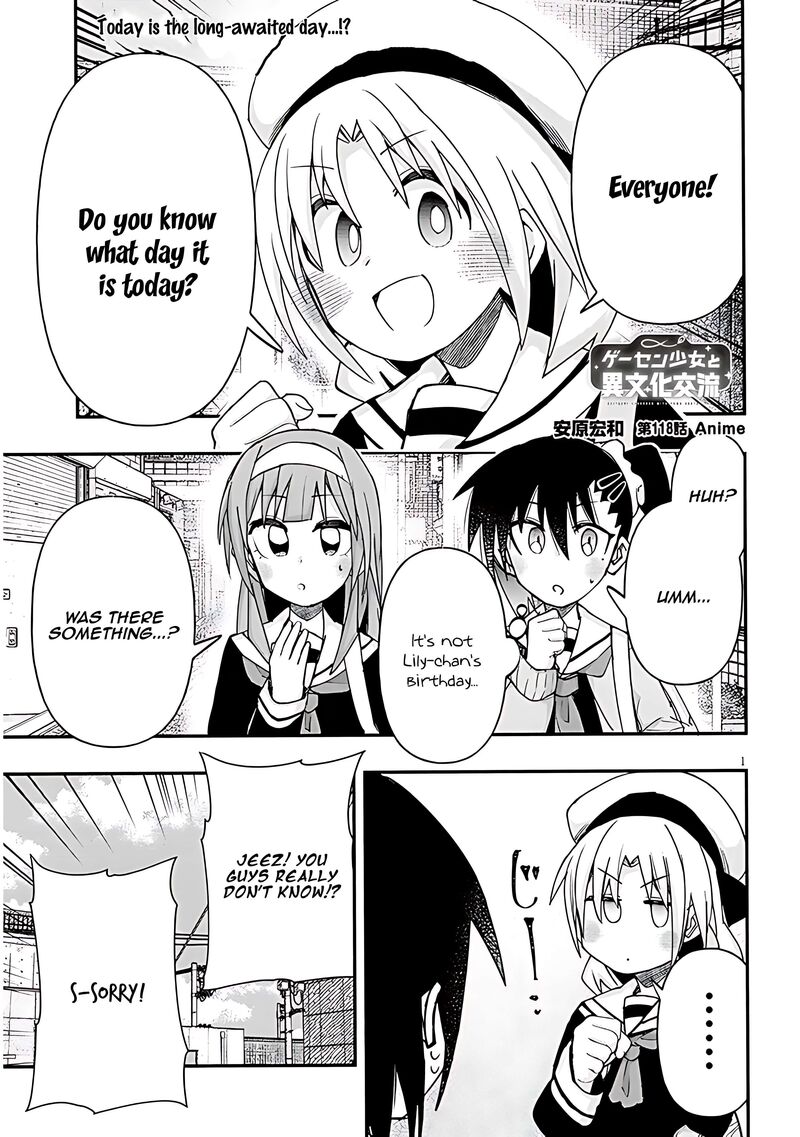 Geesen Shoujo To Ibunka Kouryuu Chapter 118 Page 1