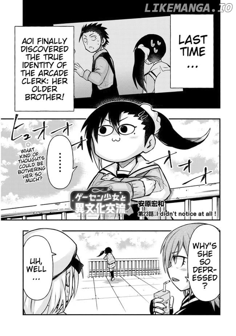 Geesen Shoujo To Ibunka Kouryuu Chapter 23 Page 1