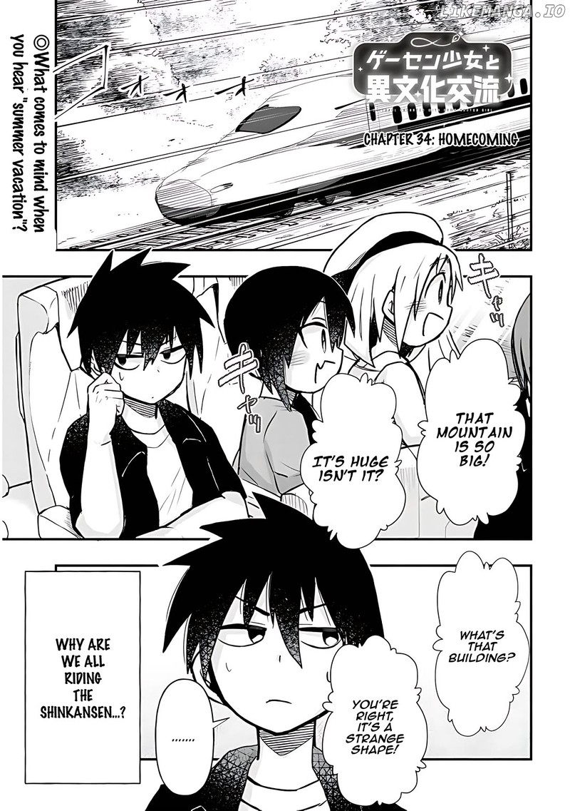 Geesen Shoujo To Ibunka Kouryuu Chapter 34 Page 1