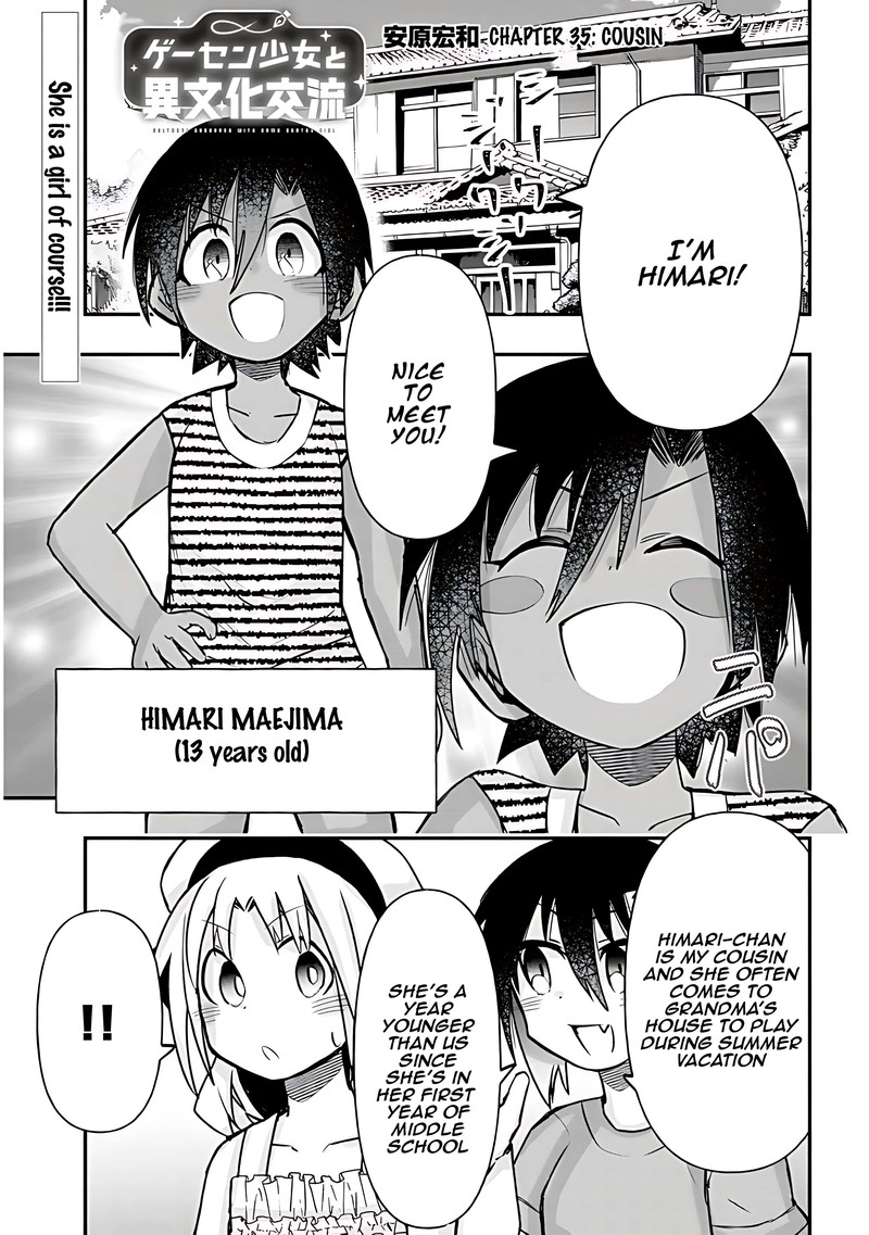 Geesen Shoujo To Ibunka Kouryuu Chapter 35 Page 1