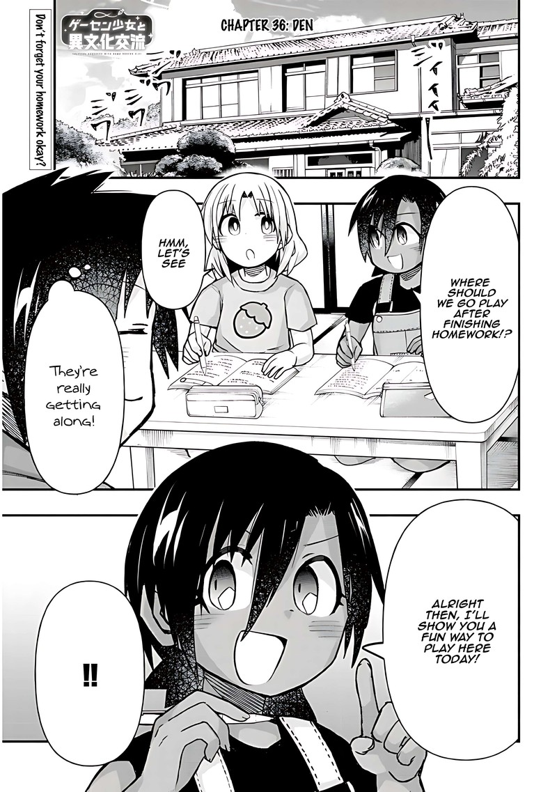 Geesen Shoujo To Ibunka Kouryuu Chapter 36 Page 1