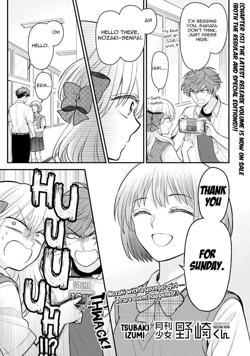 Gekkan Shoujo Nozaki Kun Chapter 151 Page 1