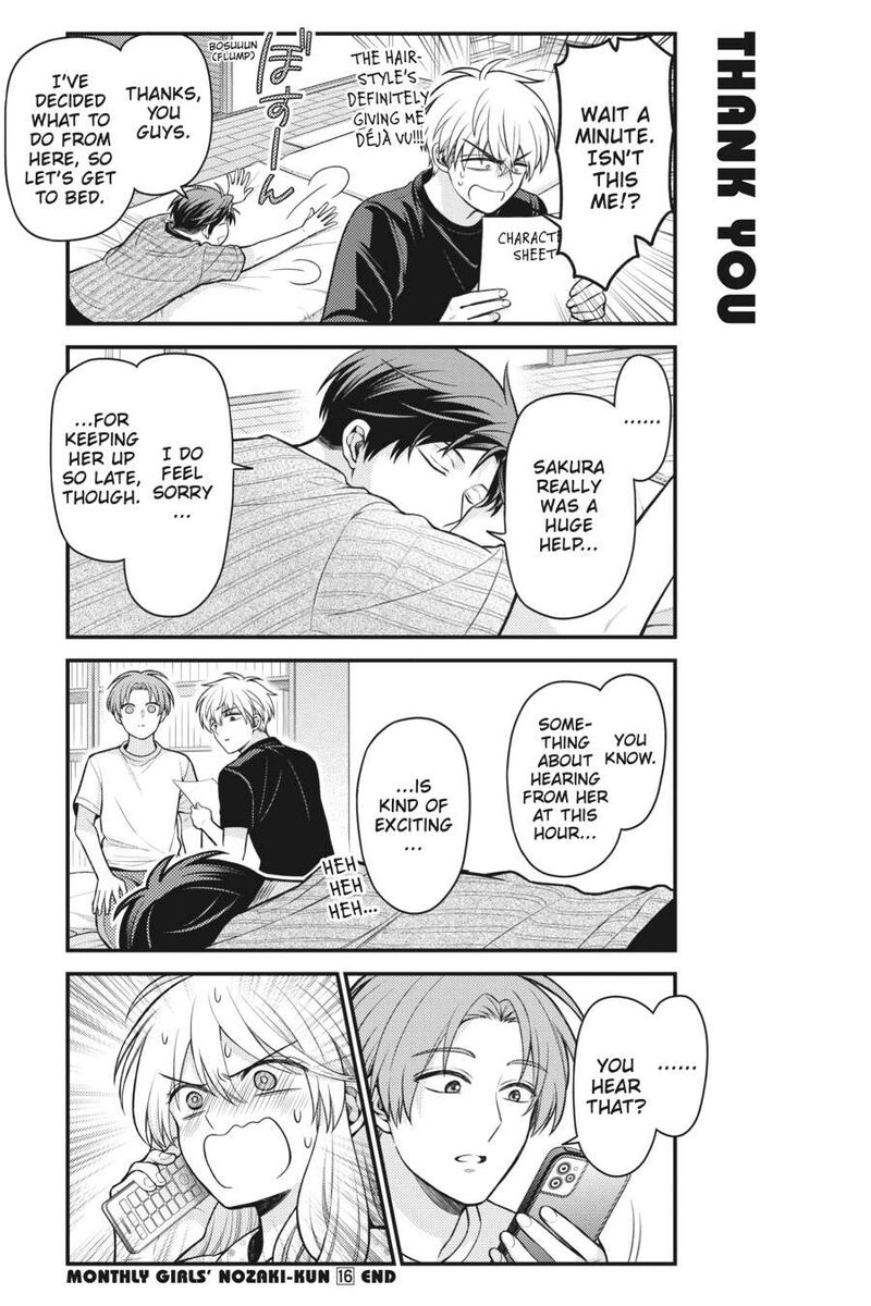 Gekkan Shoujo Nozaki Kun Chapter 158 Page 15