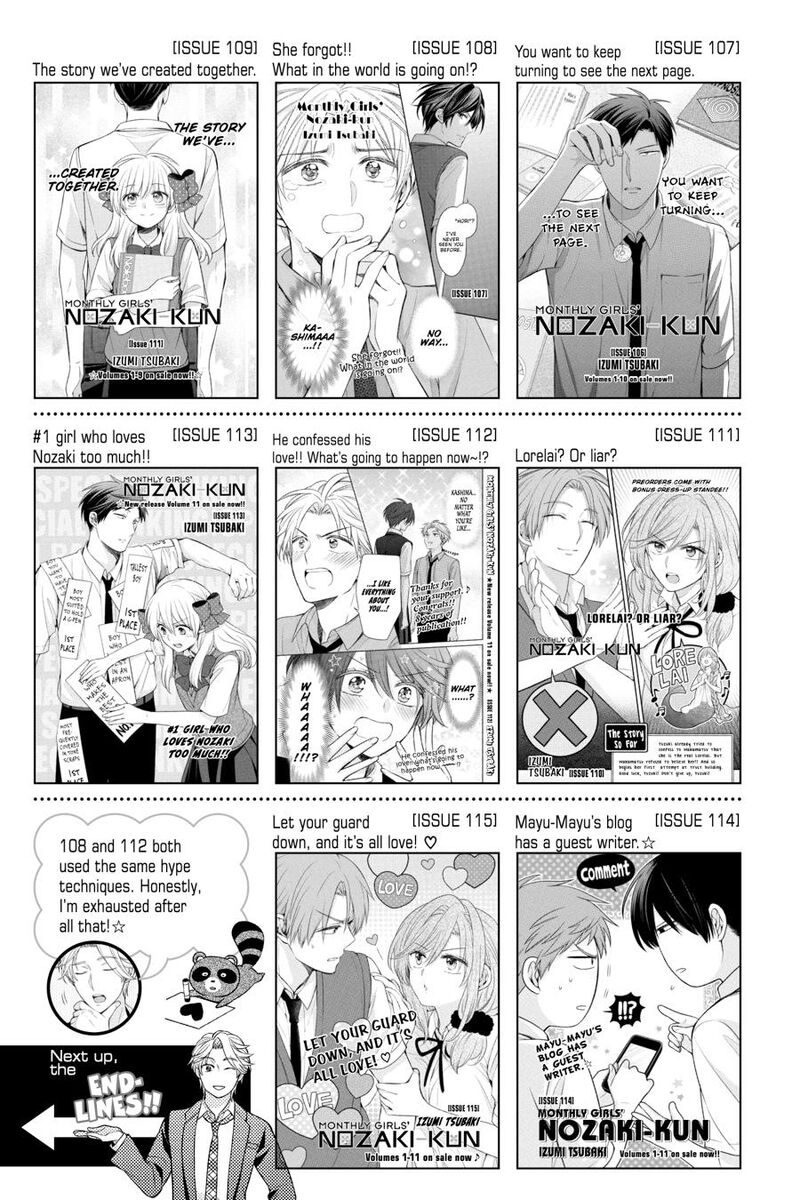Gekkan Shoujo Nozaki Kun Chapter 168 Page 21