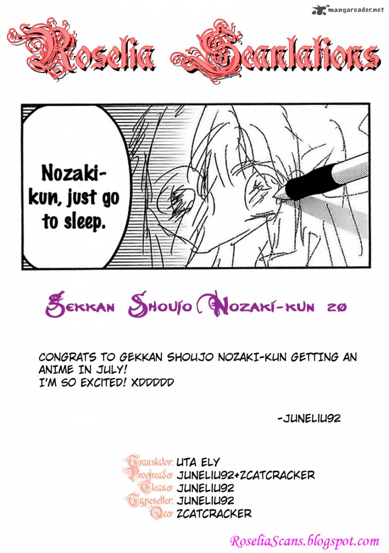 Gekkan Shoujo Nozaki Kun Chapter 20 Page 18