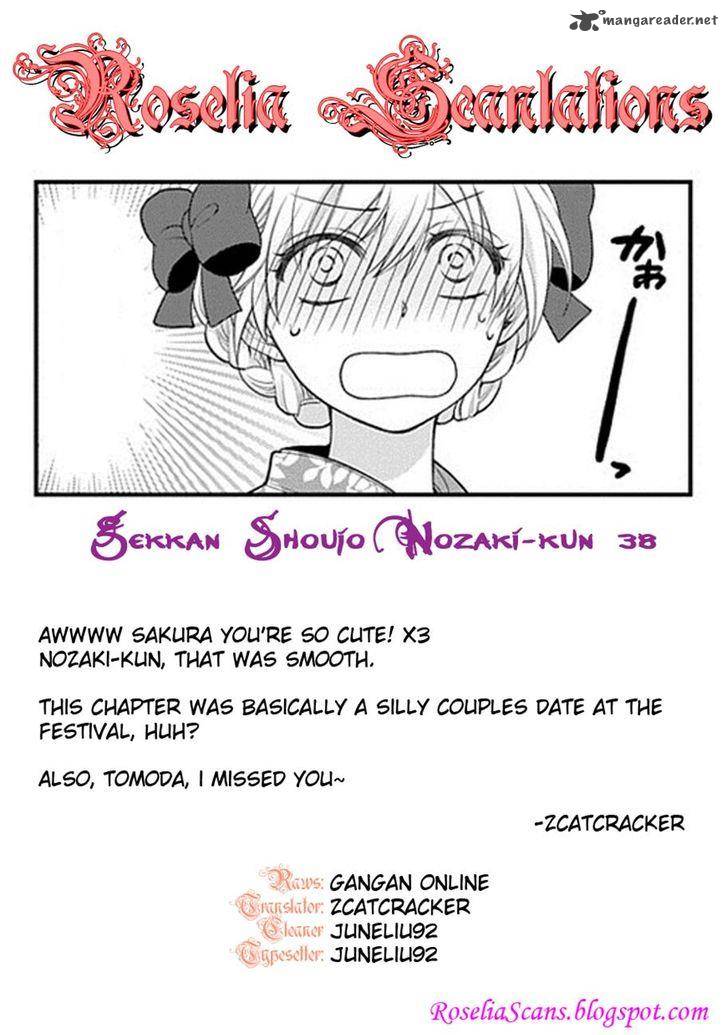 Gekkan Shoujo Nozaki Kun Chapter 38 Page 14
