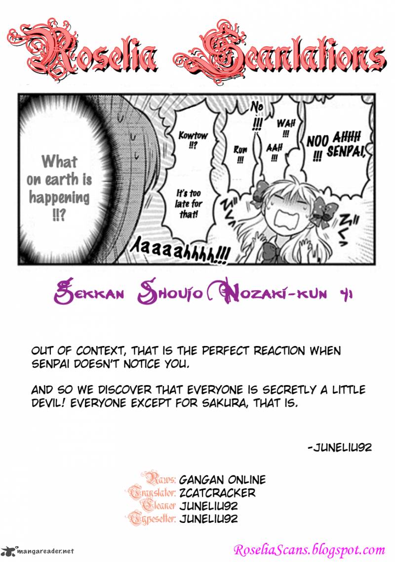 Gekkan Shoujo Nozaki Kun Chapter 41 Page 14