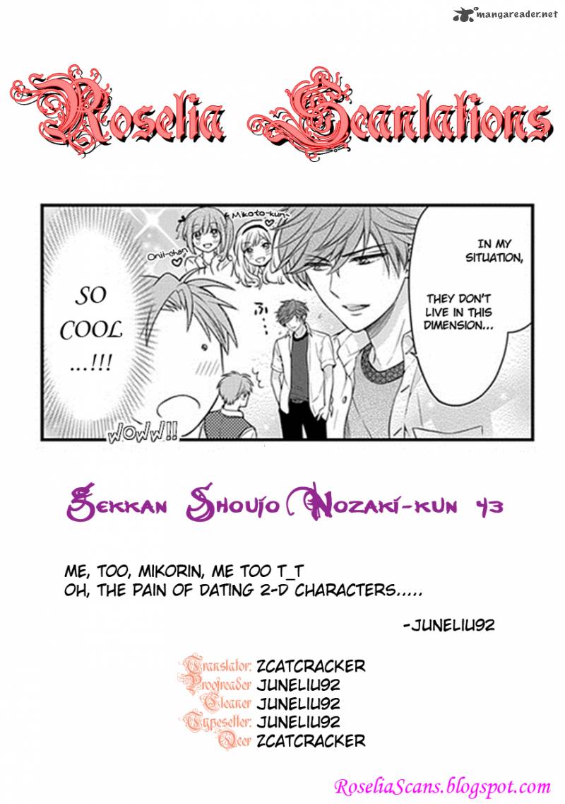 Gekkan Shoujo Nozaki Kun Chapter 43 Page 14