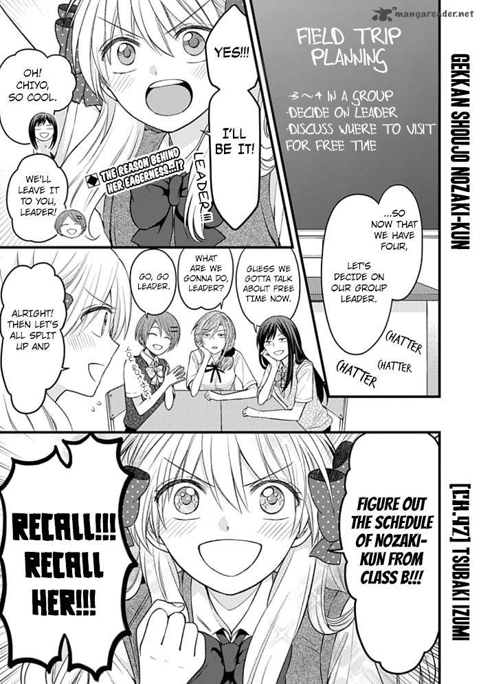 Gekkan Shoujo Nozaki Kun Chapter 92 Page 1