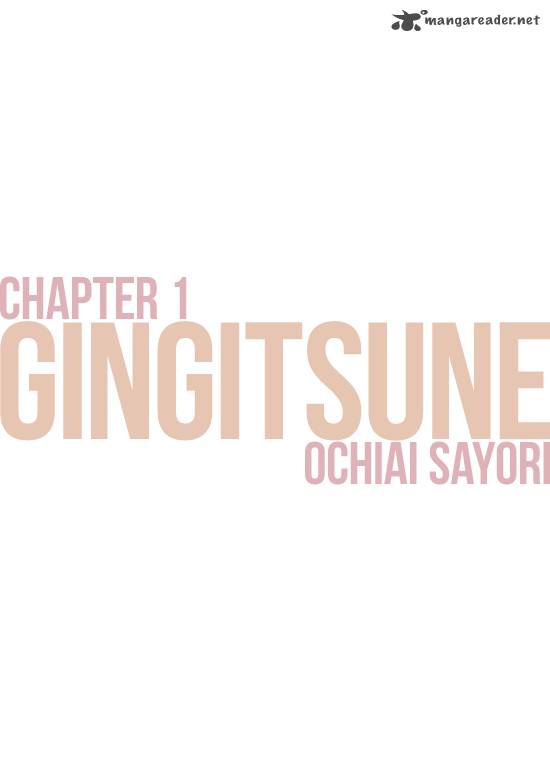 Gingitsune Chapter 1 Page 1