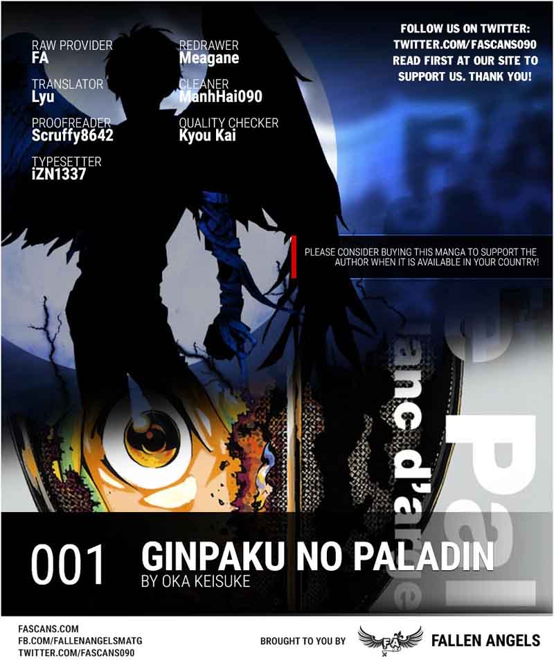 Ginpaku No Paladin Seikishi Chapter 1 Page 1