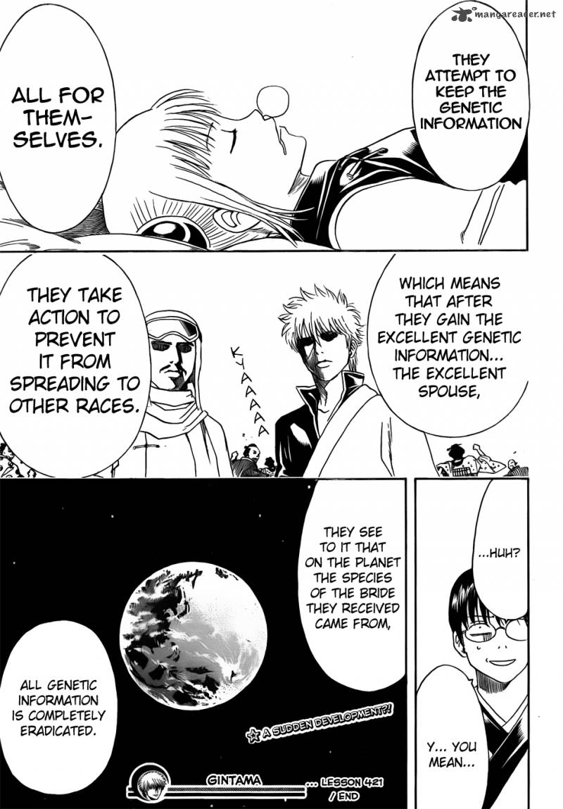 Gintama Chapter 421 Page 19