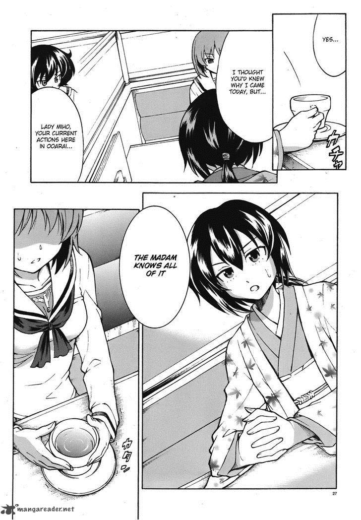 Girls Panzer Chapter 10 Page 25