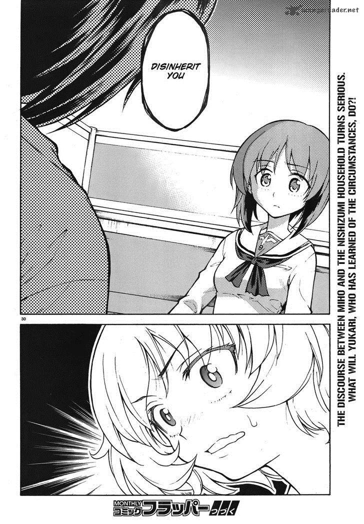 Girls Panzer Chapter 10 Page 28