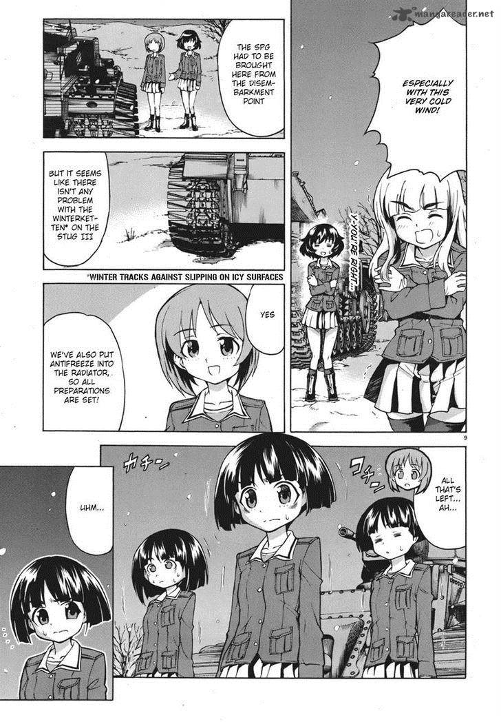 Girls Panzer Chapter 11 Page 9