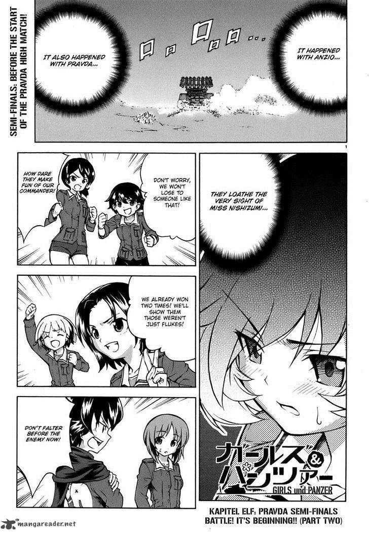 Girls Panzer Chapter 12 Page 1