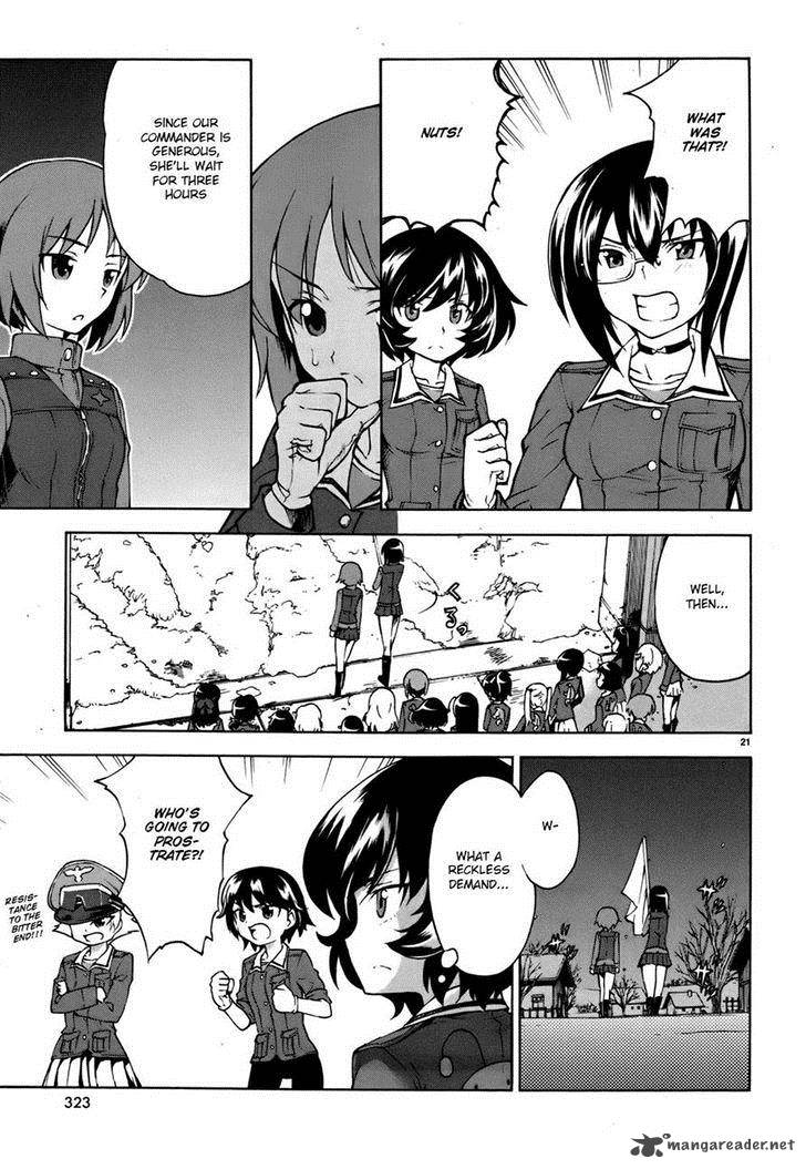 Girls Panzer Chapter 12 Page 35