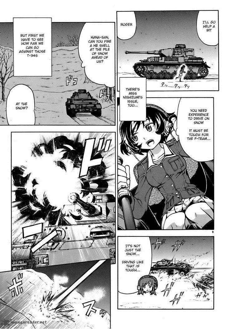 Girls Panzer Chapter 12 Page 9