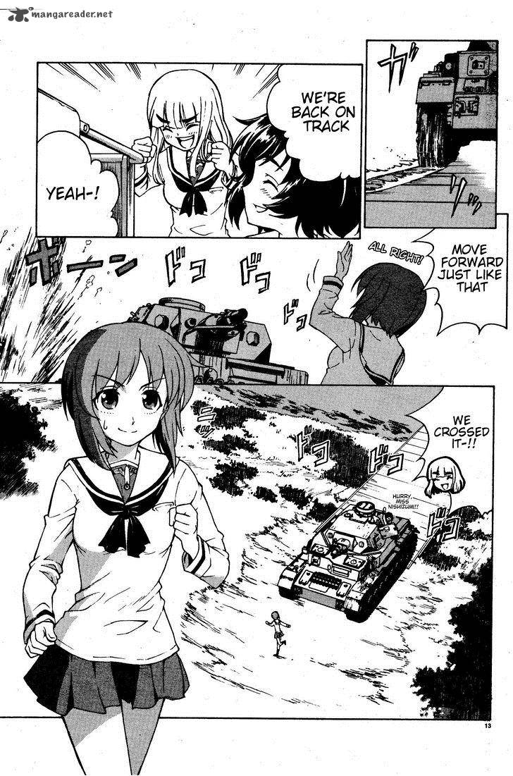 Girls Panzer Chapter 2 Page 13