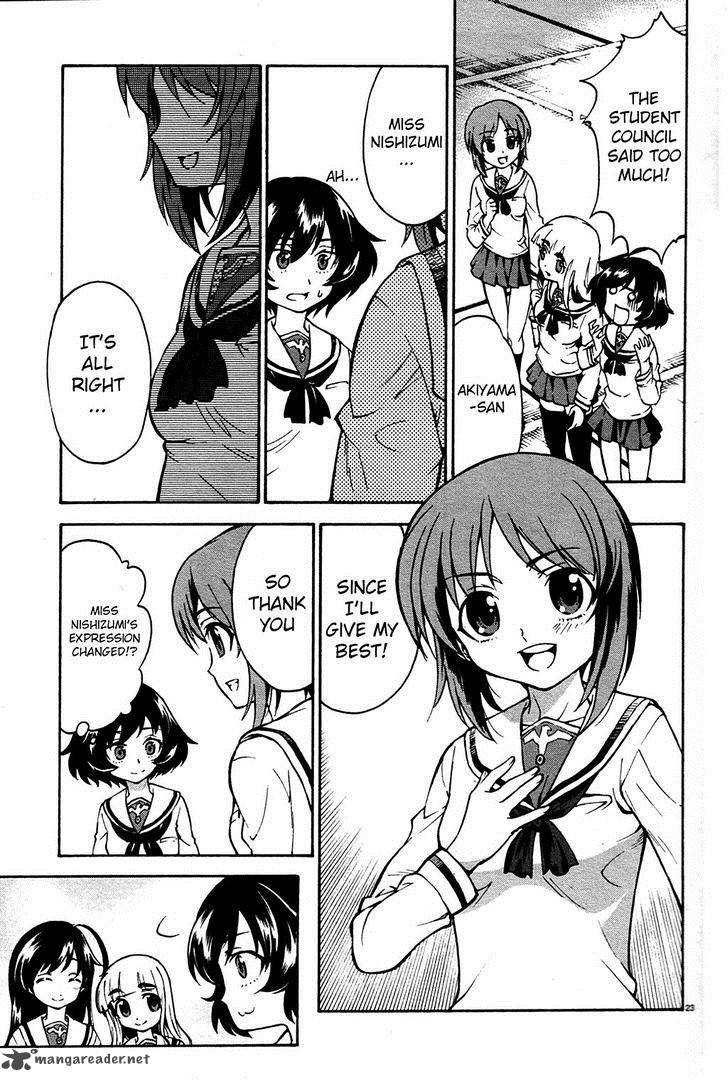Girls Panzer Chapter 3 Page 25