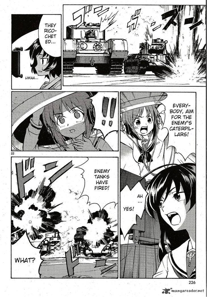 Girls Panzer Chapter 4 Page 21